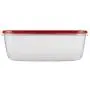 Home Décor Premium Easy Find Lids Food Storage Container 2.5 Gallon Racer Red Storage