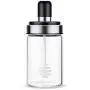 Bouteille de Condimentation en Verre HAPPYDAY, Bouchon en Acier Inoxydable, Boîte de Rangement Sel Bouteille d'Huile Pot d'Épices Accessoires de Cuisine Bouteille de Condimentation en Verre HAPPYDAY, Bouchon en Acier Inoxydable, Boîte de Rangement Sel Bouteille d'Huile Pot d'Épices Accessoires de Cuisine
