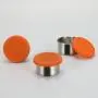 Ensemble de 3 bocaux en acier inoxydable pour épices, conteneurs de rangement alimentaire étanches avec couvercle en silicone, ustensiles de cuisine Ensemble de 3 bocaux en acier inoxydable pour épices, conteneurs de rangement alimentaire étanches avec couvercle en silicone, ustensiles de cuisine