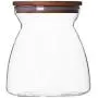 Clear Borosilicate Glass Food Storage Jars Canisters Containers With Airtight Locking Clamp Bamboo Lids,Kitchen Pantry Container With Bamboo Lid Clear Borosilicate Glass Food Storage Jars Canisters Containers With Airtight Locking Clamp Bamboo Lids,Kitchen Pantry Container With Bamboo Lid