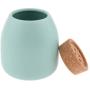 Flameer Pack 3, Kitchen Canister, Food Storage Container, Ceramic Pot Jar for Cereal Tea Sugar Serving Button Cork Stopper 500ml