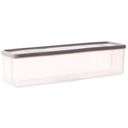 BRUIO Spaghetti Storage Box Noodle Container Airtight Rectangular Tall Food Storage Container Noodle Pasta Canister Jar 3PCS