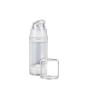 Empty Airless Bottle - Metal Free! Choose from 5 Sizes: 15ml/0.5oz, 30ml/1oz, 50ml/1.7oz, 100ml/3.4oz, or 150ml/5.1oz in Natural Plastic for Cream/Serum/Treatment/Lotion/Oil/Gel/Cosmetics - Air Less Travel Size Pump/Dispenser/Container 1x 30ml