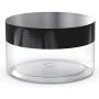 4oz Container with Lids 50 Pack Clear Plastic Round Storage Jars Wide-Mouth Plastic Containers Jars with Lids for Storage Liquid and Solid Products