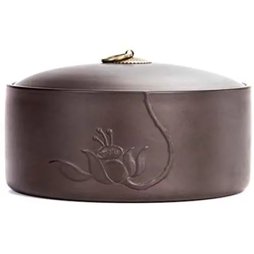 Pot en céramique Décoration Intérieure Récipient de Conservation Alimentaire avec Couvercle pour Thé, Gâteau, Réservoir Anti-Humidité, Baril Céramique Décoratif (Couleur : Marron, Taille : 101022cm) Pot en céramique Décoration Intérieure Récipient de Conservation Alimentaire avec Couvercle pour Thé, Gâteau, Réservoir Anti-Humidité, Baril Céramique Décoratif (Couleur : Marron, Taille : 101022cm)