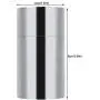 Mumusuki Portable 304 Stainless Steel Tea Leaves Sealed Can Storage Jar Coffee Beans Milk Seasoning Storing Container Bottle Kitchen