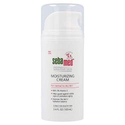 Sebamed Moisturizing Face Cream with Pump Includes Vitamin E for Sensitive Skin 3.4 Fluid Ounces (100 Milliliters) Long Lasting Hydration with Vitamin E Dermatologist Recommended