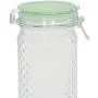 Amici Home Jade, A7CT003R, Emma Hobnail Hermetic Preserving Glass Canister, 48 oz, Large