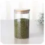 Multipurpose Bamboo Lid Glass Airtight Canister Storage Bottles Jars Grains Tea Leaf Coffee Beans Candy Food Jar,650Ml Multipurpose Bamboo Lid Glass Airtight Canister Storage Bottles Jars Grains Tea Leaf Coffee Beans Candy Food Jar,650Ml