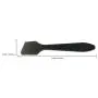 Pana Brand 100 Pieces Disposable Makeup BLACK Tip Angled Spatula Cosmetic Skin Care Facial Cream Mask Spatula for Mixing and Sampling