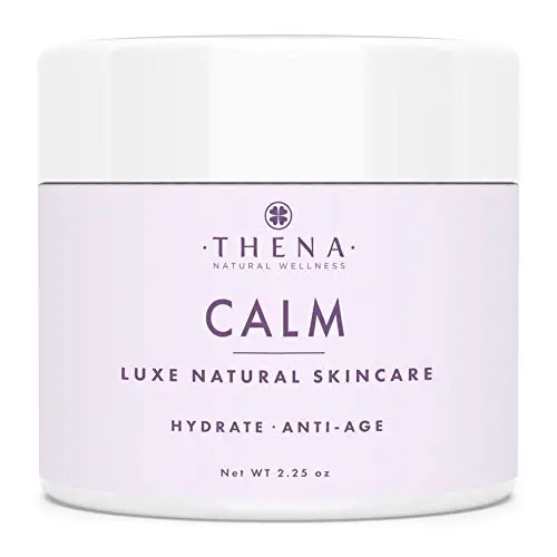 Gesichtscreme mit Bio- und Natürlichen Inhaltsstoffen, ultrafeuchtigkeitsspendend mit Hyaluronsäure und Lavendelöl für trockene, reife Hautpflege, Anti-Aging Gesichtscreme für Frauen und Männer.