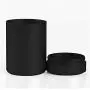 Airtight Smell Proof Container Aluminum Herb Stash Jar Tea Coffee Storage Box Tea Caddies Box,Black
