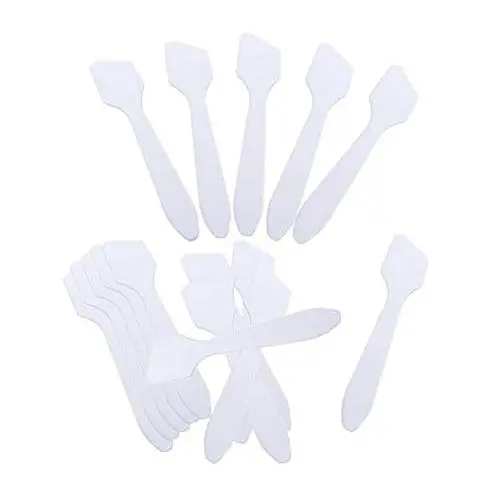 100 PCS Spatules Plastiques Jetables 3,2'' pour Maquillage, Cosmétiques, Masques avec Bouton Froissé – Spatule pour Soins du Visage, Crèmes – Idéale pour Mélanger et Prélever des Échantillons 100 PCS Spatules Plastiques Jetables 3,2'' pour Maquillage, Cosmétiques, Masques avec Bouton Froissé – Spatule pour Soins du Visage, Crèmes – Idéale pour Mélanger et Prélever des Échantillons