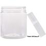 Stalwart 75-STO2002 Clear 8 Ounce Plastic Jar Containers, 8 oz