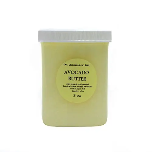Beurre d'Avocat Pur Organique Raffiné Brut par Dr.Adorable - 226 g (8 Oz) Beurre d'Avocat Pur Organique Raffiné Brut par Dr.Adorable - 226 g (8 Oz)
