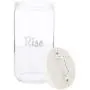 Italo Ottinetti Glass Storage Jars with Hermetic Lid White 1.5 Litre Ri, one Size Italo Ottinetti Glass Storage Jars with Hermetic Lid White 1.5 Litre Ri, one Size