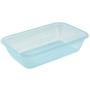 Keeper &quotMia Polar Rectangle Freeze Food Box, Blue, 2.4 Litre, 3-Piece
