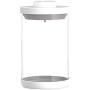 Nrpfell Glass Sealed Jar Kitchen Storage Bottles with Cover Vacuum Caps Sugar Candy Tea Box Food Storage Glass Jar No Lead