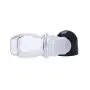 2Pcs Clear Glass Roll-On Deodorant Bottles with Plastic Roller Ball and Black Twist Cap Empty Refillable Deodorant Containers for Essential Oil Aromatherapy Deodorant (50ml/1.69oz) 2Pcs Clear Glass Roll-On Deodorant Bottles with Plastic Roller Ball and Black Twist Cap Empty Refillable Deodorant Containers for Essential Oil Aromatherapy Deodorant (50ml/1.69oz)