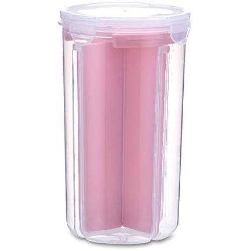 Restarty Home Kitchen Storage Jar Sealed Anti-Moisture Sorting Grids Beans