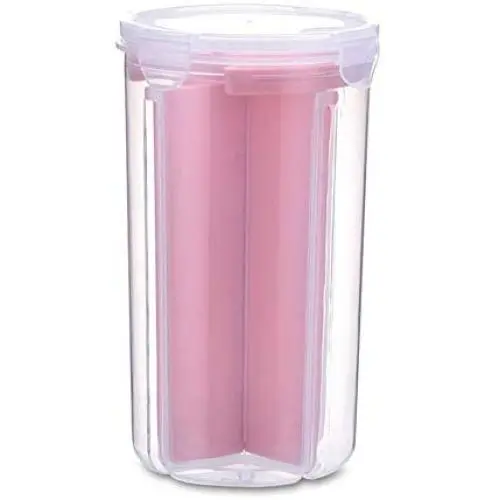 lzndeal Storage Jar,Sealed Storage,Sorting Grids Beans,Home Kitchen Storage Jar Sealed Anti-Moisture Sorting Grids Beans