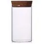 joyMerit 2 PCS Clear Glass Jars,15cm Tall Glass Jars with Cork Stopper for Home Kitchen Herbs, Foods, Jams, Liquid, Canning Jars Spice Jars