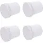 Bouteilles Rondes Plates en Polypropylène (PP) Blanc, 1 Litre (32 Oz) – Jeu de 4 avec Couvercles et Liner – BPA Free – Idéal pour Cosmétiques, Aliments, Usage Multi-Utilisateurs Bouteilles Rondes Plates en Polypropylène (PP) Blanc, 1 Litre (32 Oz) – Jeu de 4 avec Couvercles et Liner – BPA Free – Idéal pour Cosmétiques, Aliments, Usage Multi-Utilisateurs