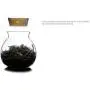 Unihom - Glass Jar, Tea / Coffee / Sugar / Pepper Canister with Cork Lid - (Set of 1, Petrela 400ml) Unihom - Glass Jar, Tea / Coffee / Sugar / Pepper Canister with Cork Lid - (Set of 1, Petrela 400ml)