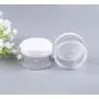 25 Pcs 15ML 0.5OZ Empty Refillable Plastic Makeup Eyeshadow Glitter Storage Bottle Pot Sample Eye Cream Emulsion Container Jar Portable Trial Packing Vial (White Lid) 25 Pcs 15ML 0.5OZ Empty Refillable Plastic Makeup Eyeshadow Glitter Storage Bottle Pot Sample Eye Cream Emulsion Container Jar Portable Trial Packing Vial (White Lid)