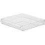 Kela &quotGent Storage Container, PS Plastic, Transparent, 30x30x5cm