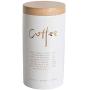 Food Storage Containers with Lids Airtight Bpa Free Large, Ceramic Pottery Cereal Containers Canister Cookie Jar for Kitchen Pantry Organization Candy Bulk, 600mL (Color : Coffee)