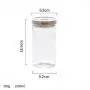 Bouteille de Rangement en Verre Transparente avec Joint pour Milieu Sec, Idéale pour le Lait en Poudre, les Céréales, les Aliments, Réceptacle de 1000ml. Bouteille de Rangement en Verre Transparente avec Joint pour Milieu Sec, Idéale pour le Lait en Poudre, les Céréales, les Aliments, Réceptacle de 1000ml.