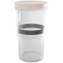 Botto The Adjustable Airtight Container | Push Down To Remove Air And Adjust Contents Between 16 oz & 32 oz (Clear) (1)