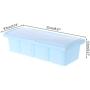 Vitality-Store 4 Grid Jar Condiment Storage Seasoning Container Kitchen Food Box Case Holder