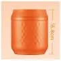 GSAGJbwt Insulated Thermos Food Jar for Hot Food Wide Mouth & Handle Food Storage Container Leak Proof Design for School Picnic Office Outdoors, 950ml (Color : C)