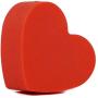 10 Non Stick Silicone Heart Jar Assorted Mix Oil Wax Concentrate 17ml Storage Container Random Color Lovely DIY by X-Value