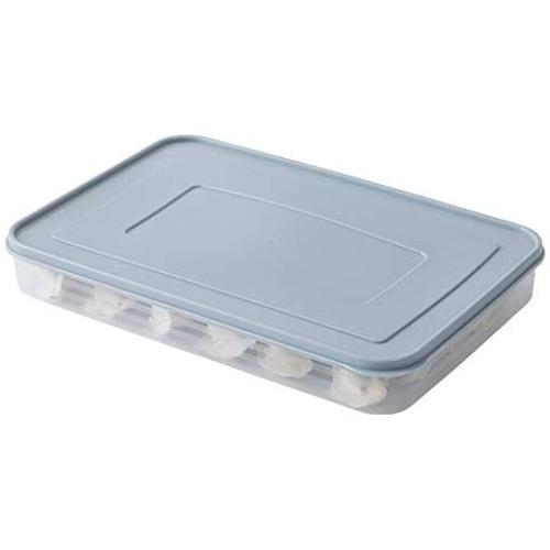 WANGLX ST Storage Jar Dumpling Container Crisper Egg Storage Box Food Grade Plastic Box Can Be Placed in The Refrigerator for Family Restaurants