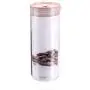 Kitchen Sealed Jar Plastic Bottle Transparent Grain Storage Box Zero Food Dried Fruit Bean Candy Storage Tank (Color : Pink, Size : S)