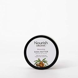 Nourish Organic Moisturizing Shea Butter GMO-Free, Cruelty Free, 100% Vegan (5.2oz) (VWB-007)