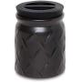 2oz Herbs Jar Ceramic Storage Jar for Herbs & Wax Hidden Double Function Compartment Lid Safely Stashes Concentrates Air-Tight Silicone Technology Ensures Your Herbs Stay Fresh Black Diamond Plate