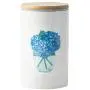 Bocal de Conservation OnePine 600ml avec Couvercle en Bambou Scellé, Pot Céramique à Fleurs pour Thé, Sucre, Café, Graines de Café Bocal de Conservation OnePine 600ml avec Couvercle en Bambou Scellé, Pot Céramique à Fleurs pour Thé, Sucre, Café, Graines de Café