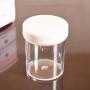 120/150Ml Pet Container Round Clear Jar Pot Storage Bottle For Diy Slime Clay Makeup Cosmetic Cream Nail Box Square With Lid,150Ml