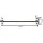 Étagère à épices en maille suspendue Marie avec barre de suspension de 600 mm pour le rangement des pots d’épices de cuisine. Étagère à épices en maille suspendue Marie avec barre de suspension de 600 mm pour le rangement des pots d’épices de cuisine.