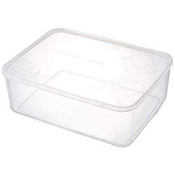 Plastic Clear Kitchen Food Fresh Boxes Container Seal Cover Storage Bottles Jars Organization Box Home Organization Accessories,Clear L