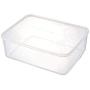 Plastic Clear Kitchen Food Fresh Boxes Container Seal Cover Storage Bottles Jars Organization Box Home Organization Accessories,Clear L