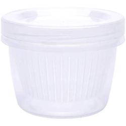 Apehuyuan 4 Pack 500ml Double layer Food Storage Containers with Lids Double drain storage box BPA-Free Reusable Plastic Food Container