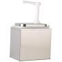 Serenable Sauce Pump Dispenser 1L/2L Oil Vinegar Ketchup Container for Restaurant - as described, 2L B