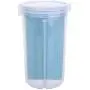 WElinks 4 Grids Transparent Rotation Plastic Grain Conserved Sealed Cans Kitchen Cereals Grain Storage Boxes Food Container Storage Jar Food Classification Tank (C,L) WElinks 4 Grids Transparent Rotation Plastic Grain Conserved Sealed Cans Kitchen Cereals Grain Storage Boxes Food Container Storage Jar Food Classification Tank (C,L)