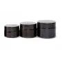 2 PCS Récipients en Verre Marron Remplissables Vides pour Crèmes, Baumes à Lèvres, Contenants Bouteilles avec Récipients et Couvercle Noir (30ml/ 1oz)