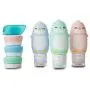 Kits de Toiletter de Voyage pour Enfants KAIROS-GO 10-en-1 – Set d'Embouteillages TSA Approuvés pour Enfants | Petites Bouteilles Squeeze en Silicón avec des Pingouins Adorables et des Pots à Crèmes Étanches | Clairs Kits de Toiletter de Voyage pour Enfants KAIROS-GO 10-en-1 – Set d'Embouteillages TSA Approuvés pour Enfants | Petites Bouteilles Squeeze en Silicón avec des Pingouins Adorables et des Pots à Crèmes Étanches | Clairs